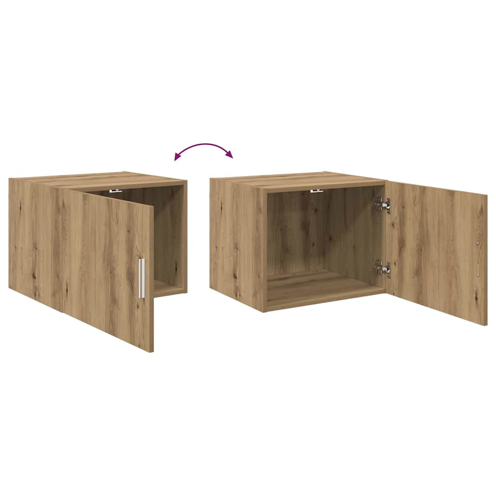 Wandschrank Eiche handwerklich 50 x 42,5 x 40 cm Holzwerkstoff
