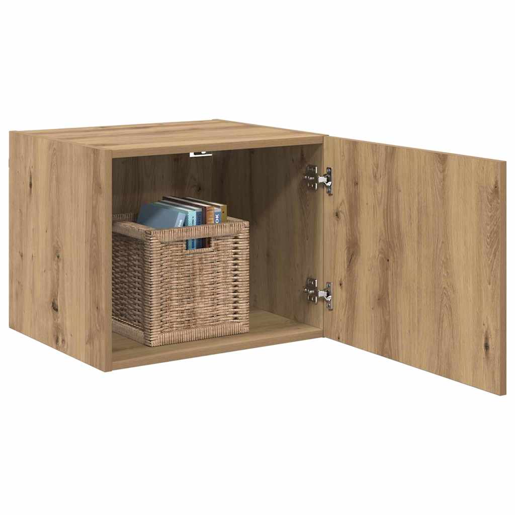 Wandschrank Eiche handwerklich 50 x 42,5 x 40 cm Holzwerkstoff