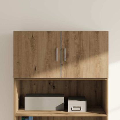 Wandschrank Eiche handwerklich 80 x 42,5 x 40 cm Holzwerkstoff