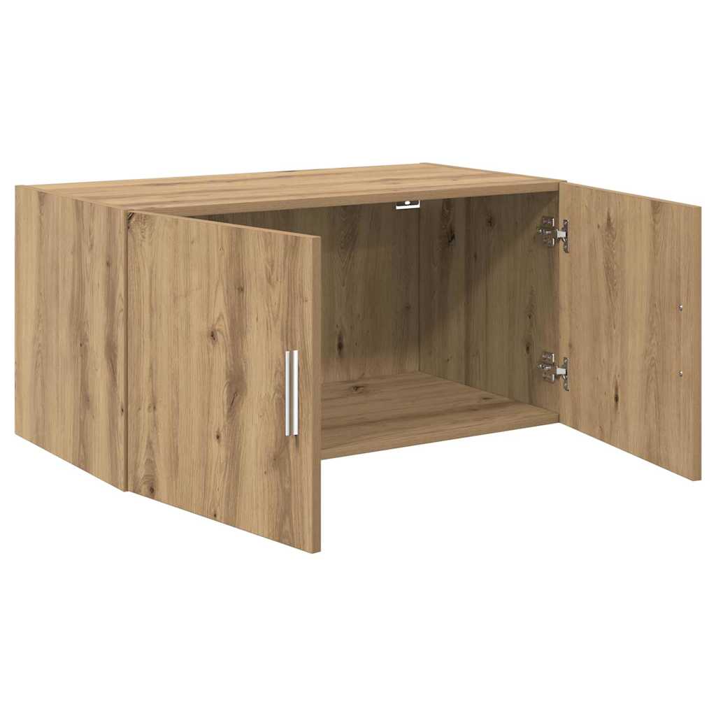 Wandschrank Eiche handwerklich 80 x 42,5 x 40 cm Holzwerkstoff