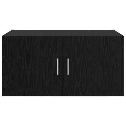 Wandschrank Schwarze Eiche 80 x 42,5 x 40 cm Holzwerkstoff