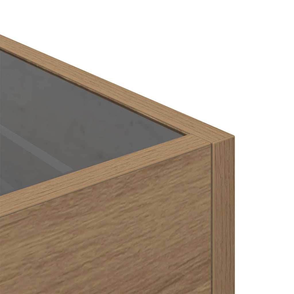 Couchtisch Artisan-Eiche 40 x 40 x 30 cm Holzwerkstoff