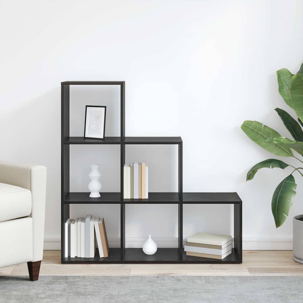 Bücherregal Schwarze Eiche 99 x 29 x 99 cm Holzwerkstoff