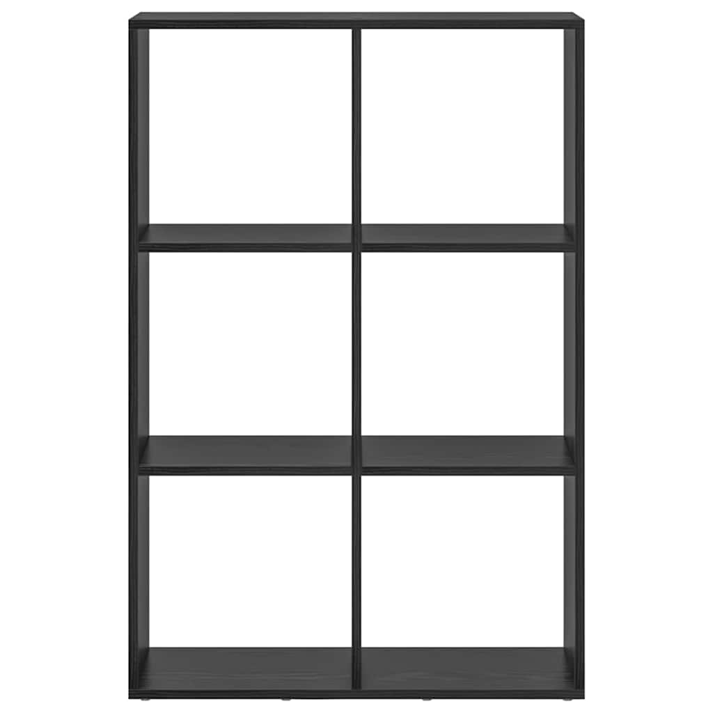 Bücherregal Schwarze Eiche 69,5 x 29 x 103,5 cm Holzwerkstoff