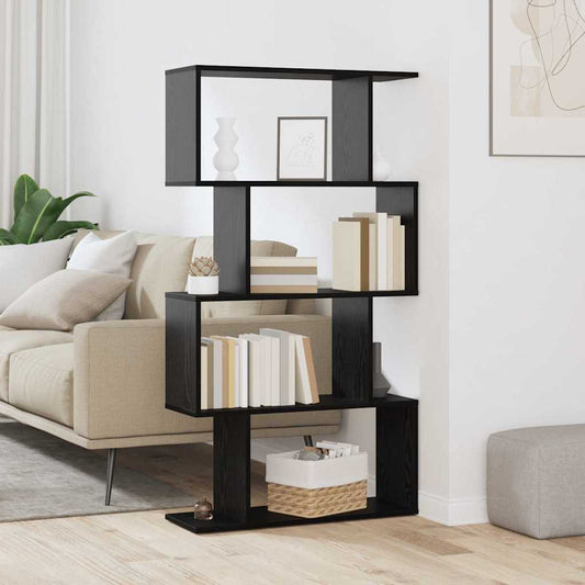 Bücherregal Schwarz 70 x 24 x 129 cm Holzwerkstoff