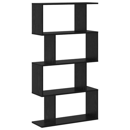 Bücherregal Schwarz 70 x 24 x 129 cm Holzwerkstoff