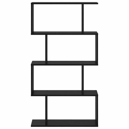 Bücherregal Schwarz 70 x 24 x 129 cm Holzwerkstoff