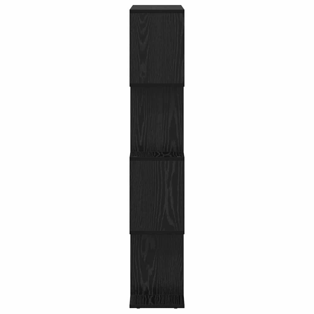 Bücherregal Schwarz 70 x 24 x 129 cm Holzwerkstoff