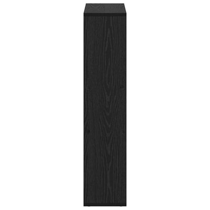 Bücherregal Schwarze Eiche 63 x 20 x 90 cm Holzwerkstoff