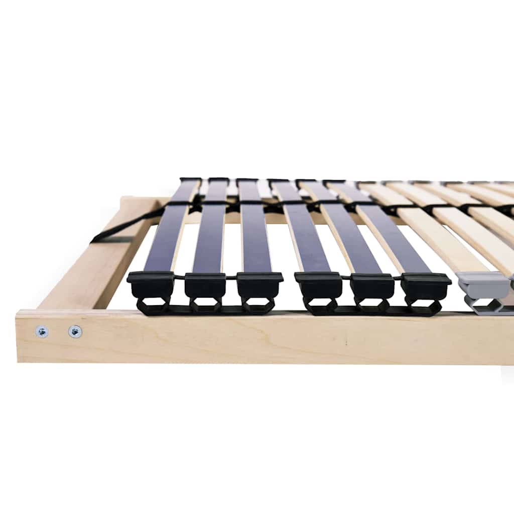 Lattenrost Braun 120 x 190 cm Massivholz Buche