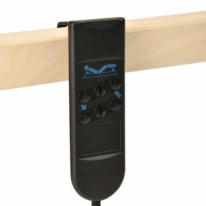 Lattenrost Braun 80 x 190 cm Massives Buchenholz