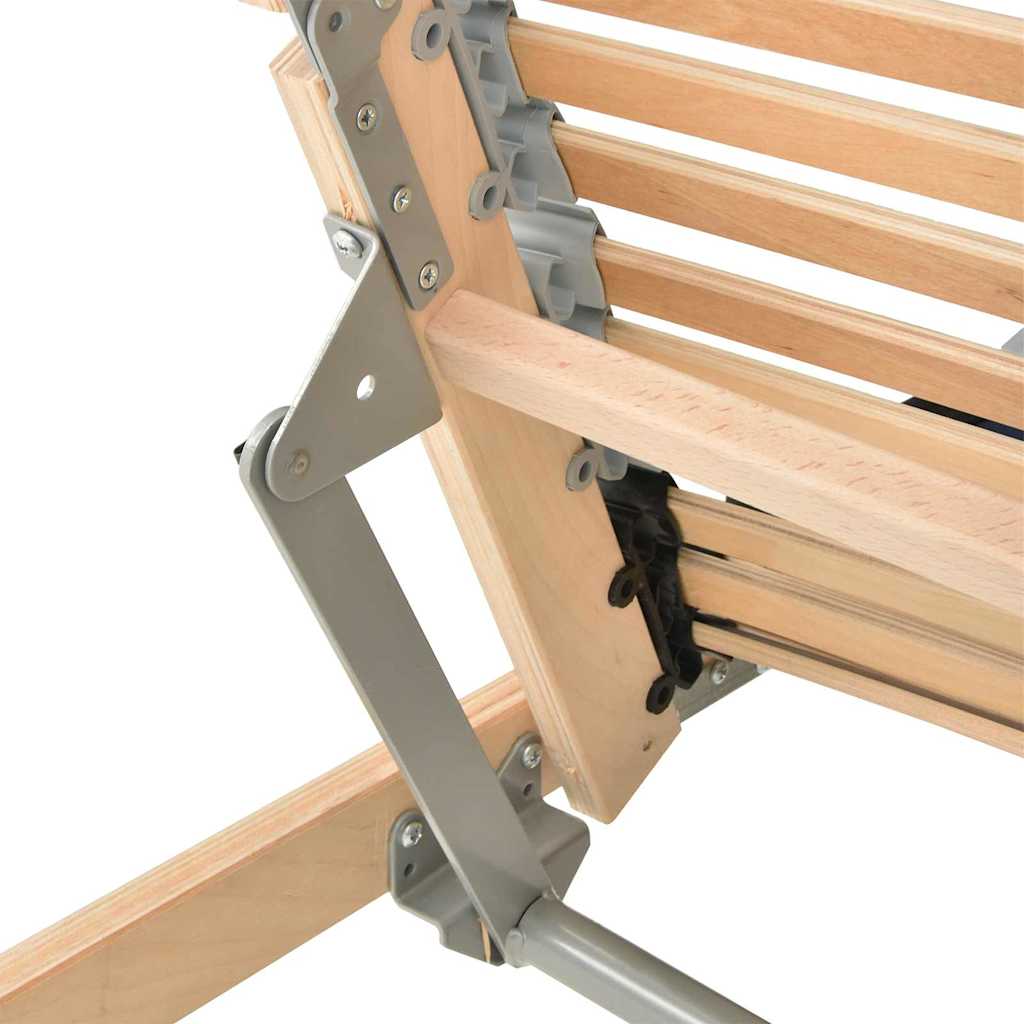 Lattenrost Braun 70 x 190 cm Massives Buchenholz