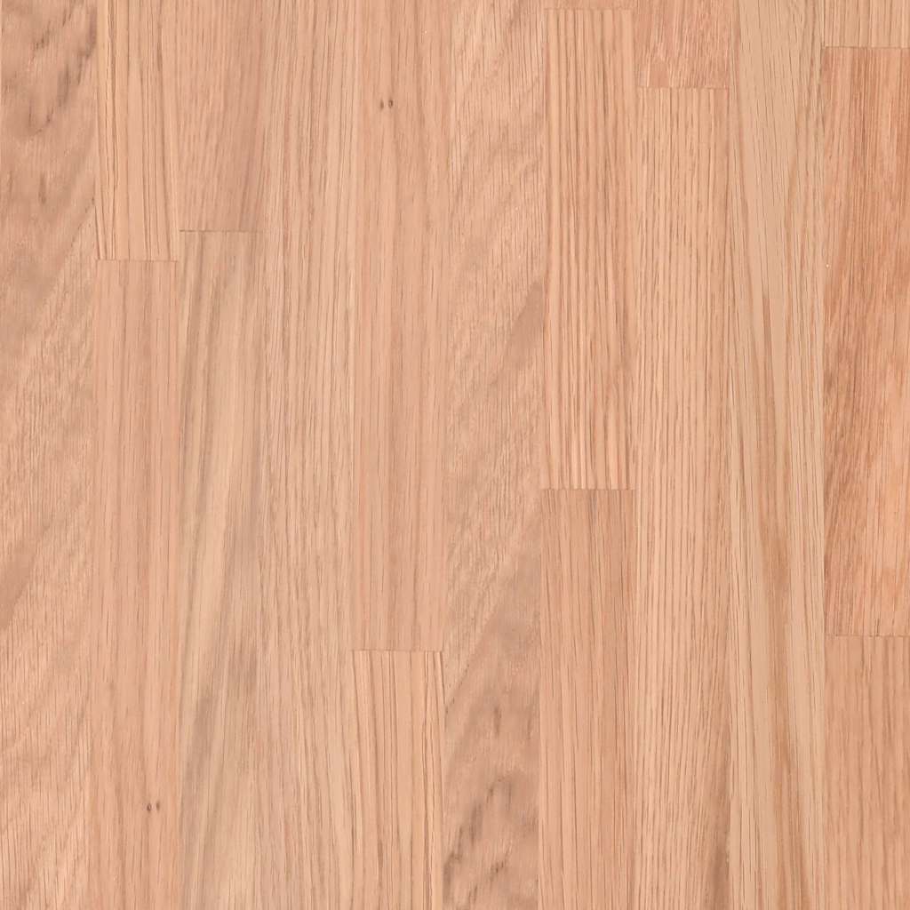 Tischplatte Braun Ø 60 x 2.5 cm Massives Eichenholz