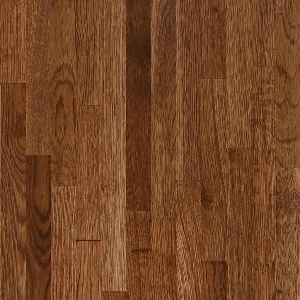 Tischplatte Braun Ø 60 x 2.5 cm Massives Eichenholz
