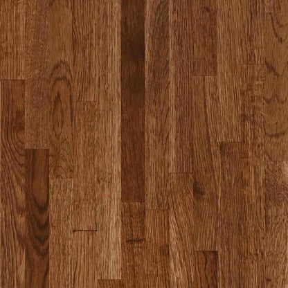 Tischplatte Braun Ø 90 x 2.5 cm Massives Eichenholz
