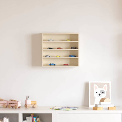 Holz-Sammelvitrine Braun 40 x 8.5 x 37 cm Sperrholz