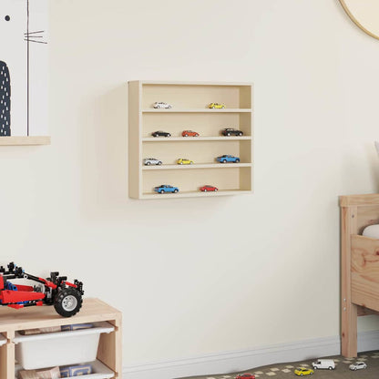Holz-Sammelvitrine Braun 40 x 8.5 x 37 cm Sperrholz
