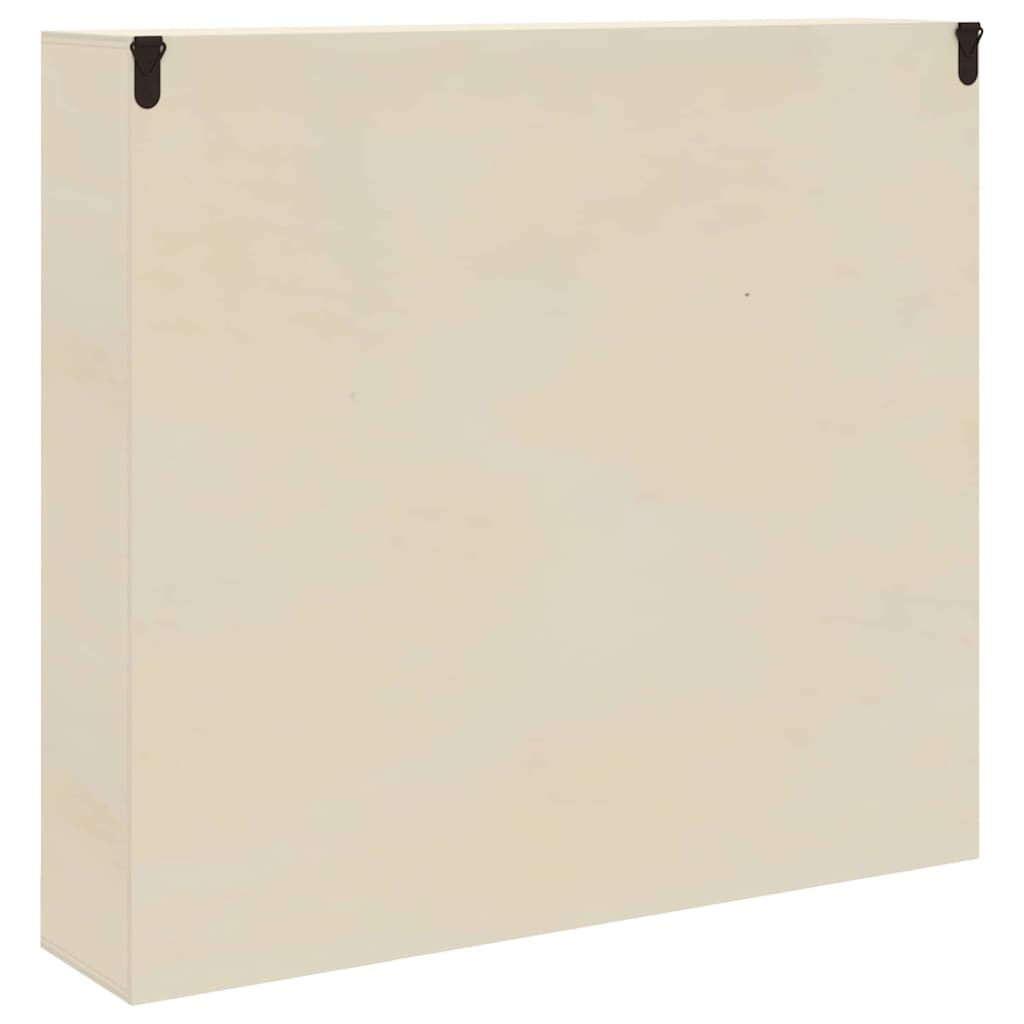 Holz-Sammelvitrine Braun 40 x 8.5 x 37 cm Sperrholz