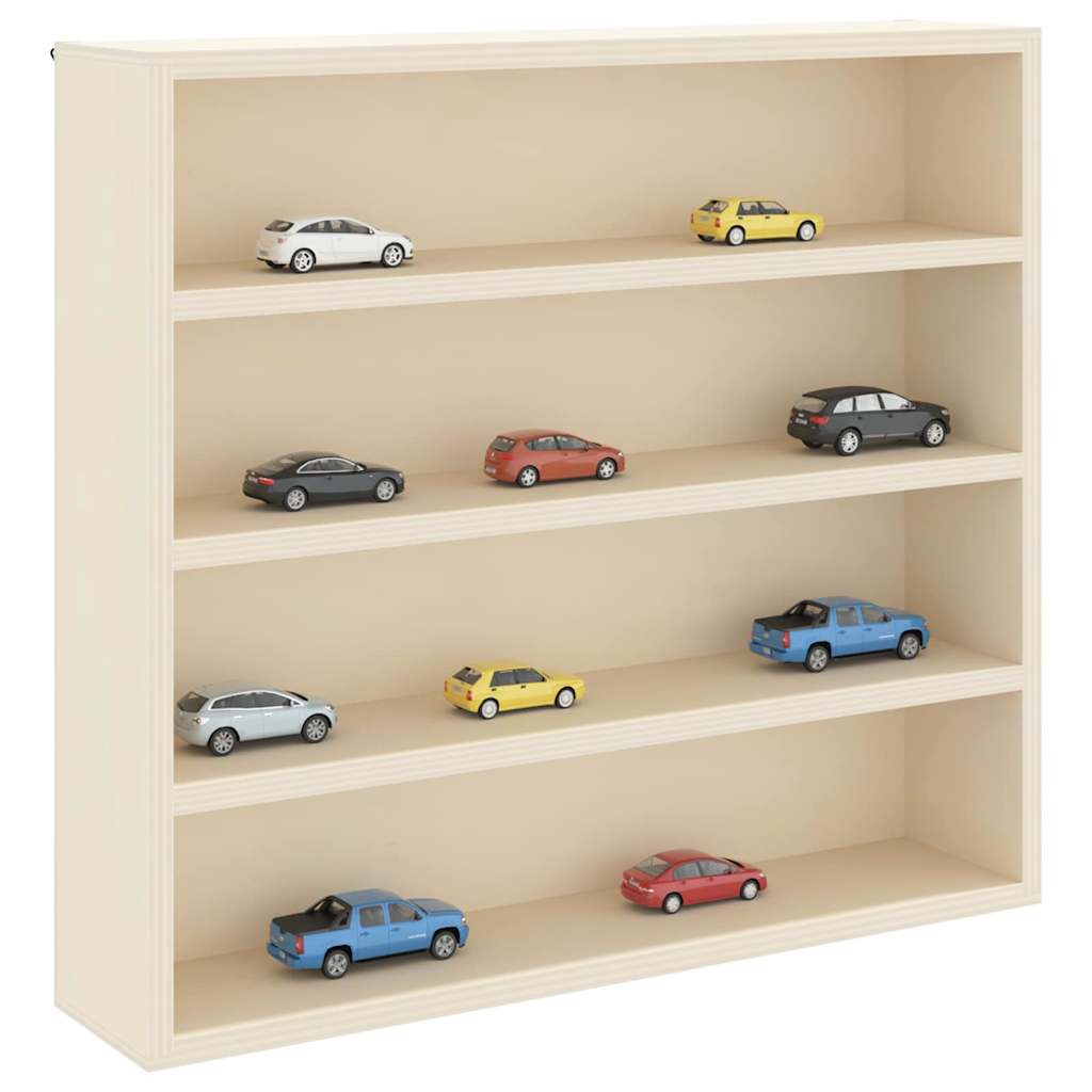 Holz-Sammelvitrine Braun 40 x 8.5 x 37 cm Sperrholz