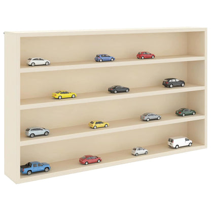 Holz-Sammelvitrine Braun 60 x 8,5 x 37 cm Sperrholz