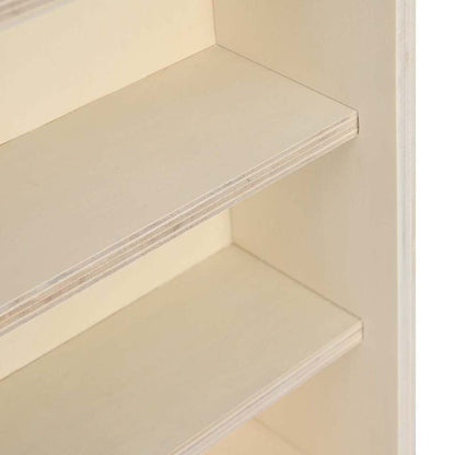 Holz-Sammelvitrine Braun 80 x 8.5 x 36 cm Sperrholz