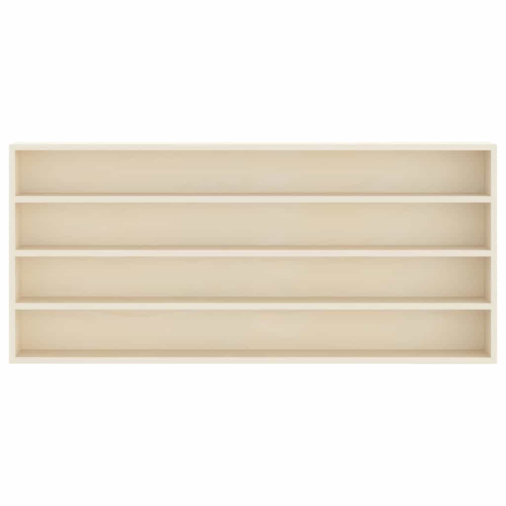 Holz-Sammelvitrine Braun 80 x 8.5 x 36 cm Sperrholz