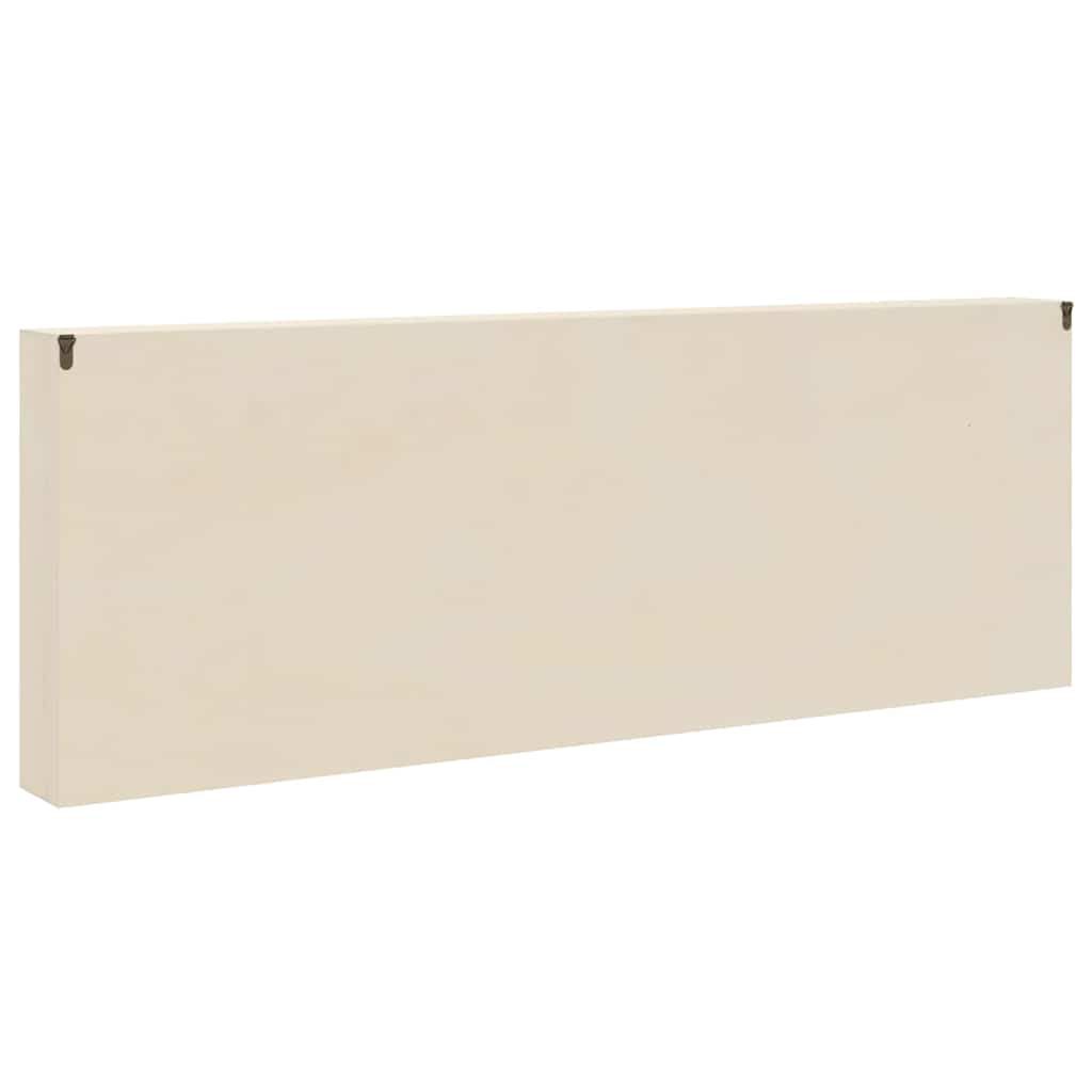 Holz-Sammelvitrine Braun 100 x 8.5 x 36 cm Sperrholz