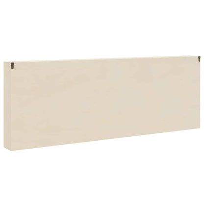 Holz-Sammelvitrine Braun 100 x 8.5 x 36 cm Sperrholz
