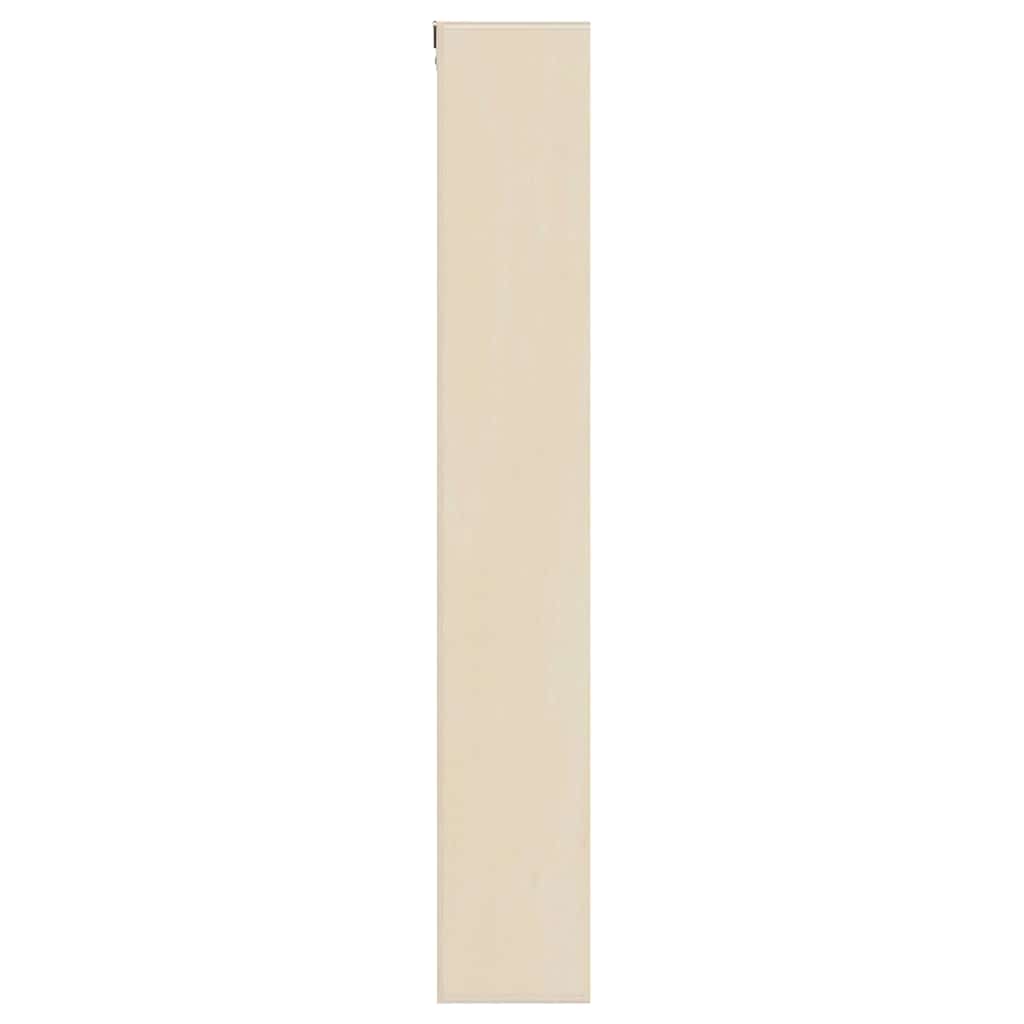 Holz-Sammelvitrine mit Regal Braun 80 x 8.5 x 54 cm Sperrholz