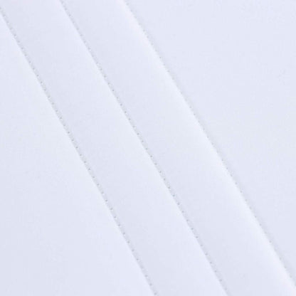 Schaumstoffmatratze Weiß 80 x 200 cm Stoff