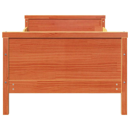 Ausziehbares Bettgestell für Kinder Sonstiges Wachsbraun