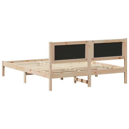 Bettgestell mit gepolstertem Kopfteil Hellgrau 150 x 200 cm