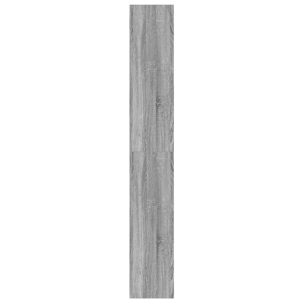 Bücherregal Grau Sonoma 80 x 30 x 198 cm Holzwerkstoff