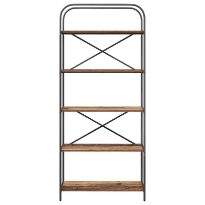 Regal Altholz 80 x 30 x 183 cm Holzwerkstoff