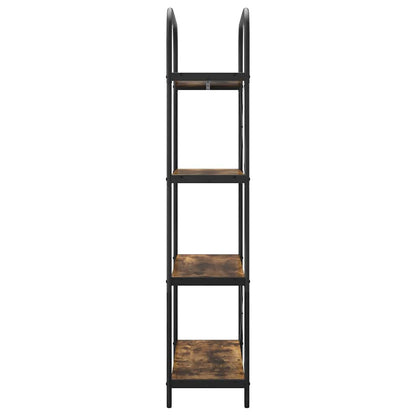 Regal Räuchereiche 80 x 30 x 146 cm Holzwerkstoff