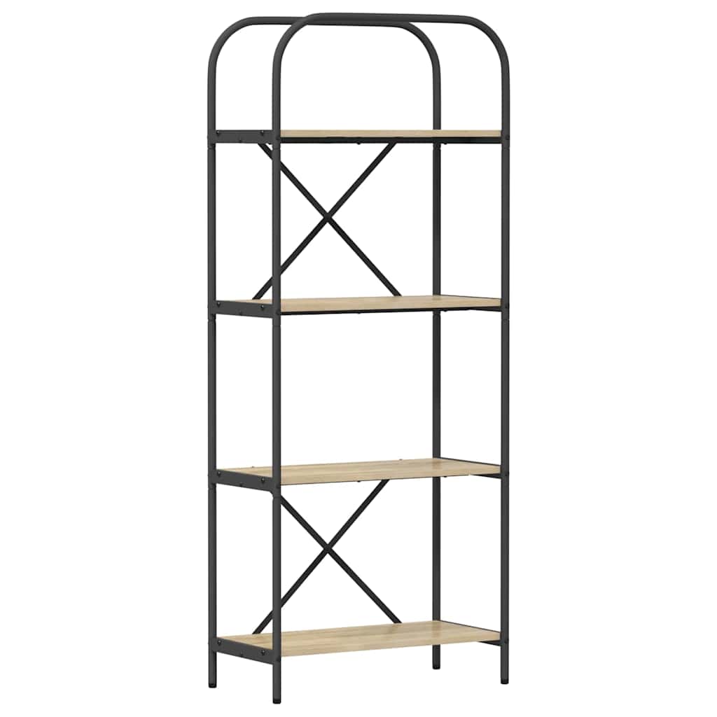 Regal Sonoma-Eiche 60 x 30 x 146 cm Holzwerkstoff