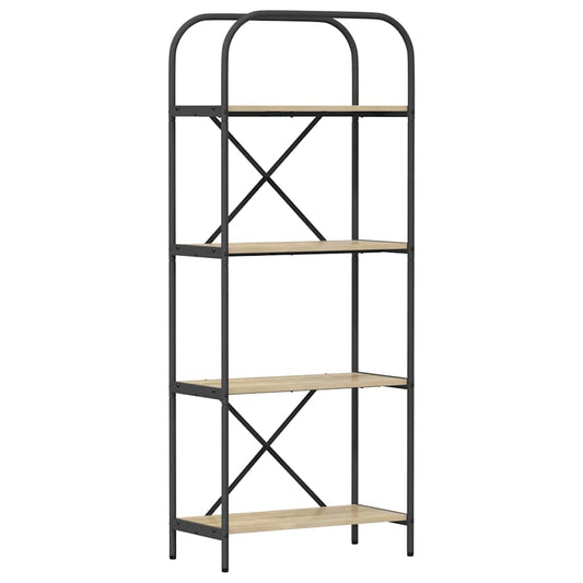 Regal Sonoma-Eiche 60 x 30 x 146 cm Holzwerkstoff