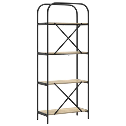 Regal Sonoma-Eiche 60 x 30 x 146 cm Holzwerkstoff