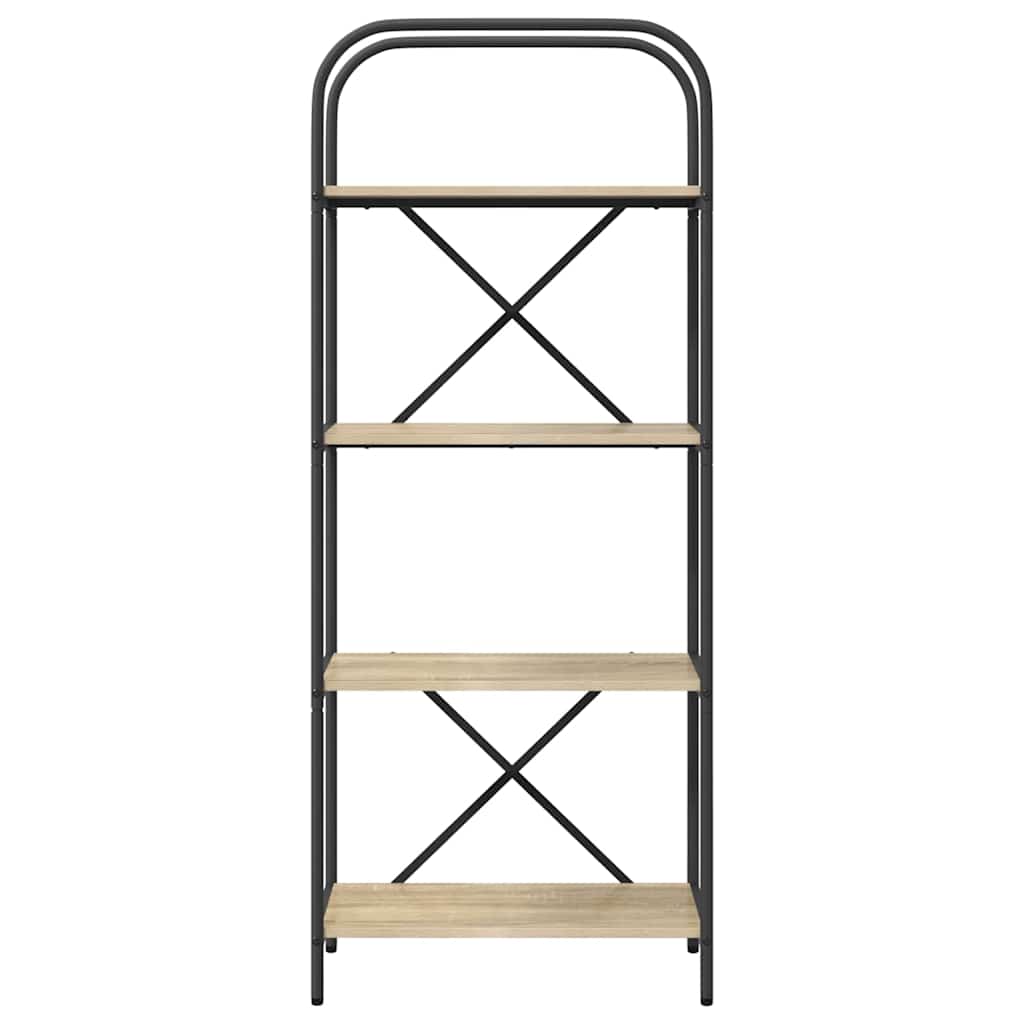 Regal Sonoma-Eiche 60 x 30 x 146 cm Holzwerkstoff