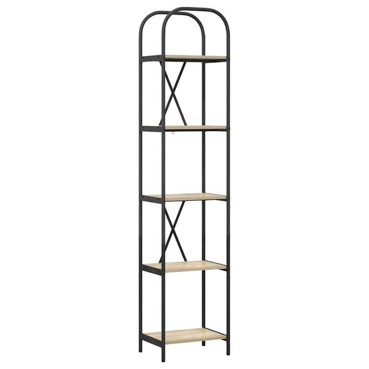 Regal Sonoma-Eiche 40 x 30 x 183 cm Holzwerkstoff