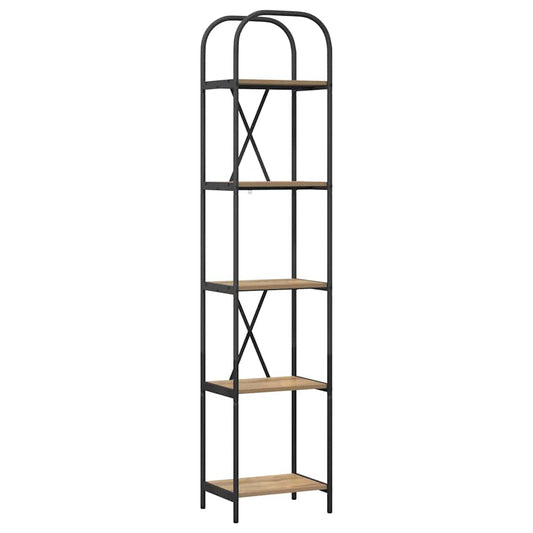Regal Artisan-Eiche 40 x 30 x 183 cm Holzwerkstoff