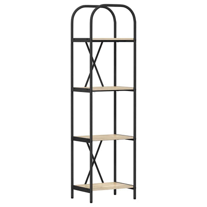 Regal Sonoma-Eiche 40 x 30 x 146 cm Holzwerkstoff