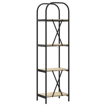 Regal Sonoma-Eiche 40 x 30 x 146 cm Holzwerkstoff