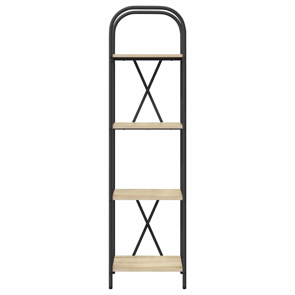 Regal Sonoma-Eiche 40 x 30 x 146 cm Holzwerkstoff