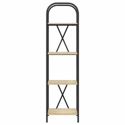 Regal Sonoma-Eiche 40 x 30 x 146 cm Holzwerkstoff