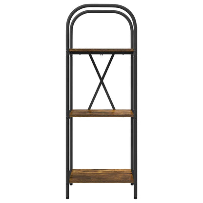 Regal Räuchereiche 40 x 30 x 109 cm Holzwerkstoff