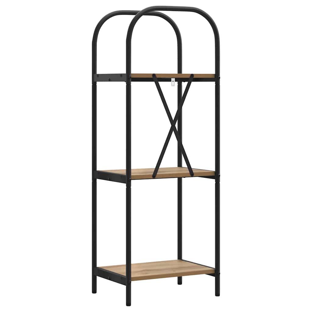 Regal Artisan-Eiche 40 x 30 x 109 cm Holzwerkstoff