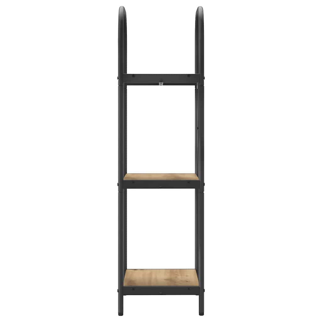 Regal Artisan-Eiche 40 x 30 x 109 cm Holzwerkstoff