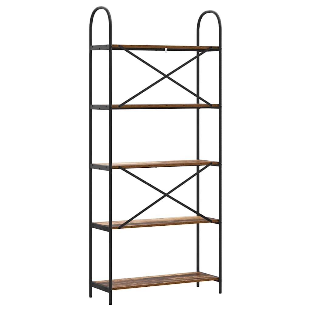 Regal Altholz 80 x 30 x 183 cm Holzwerkstoff