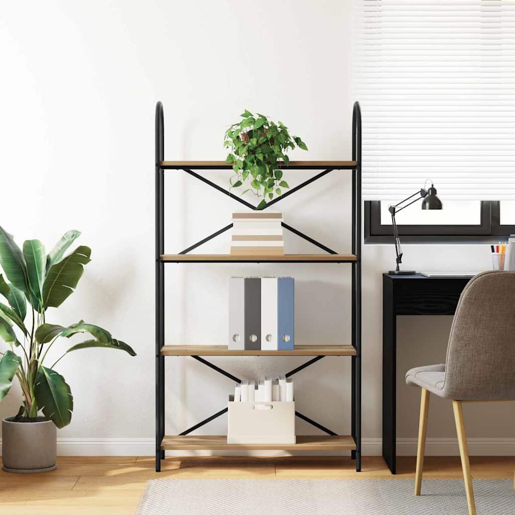 Regal Artisan-Eiche 80 x 30 x 146 cm Holzwerkstoff